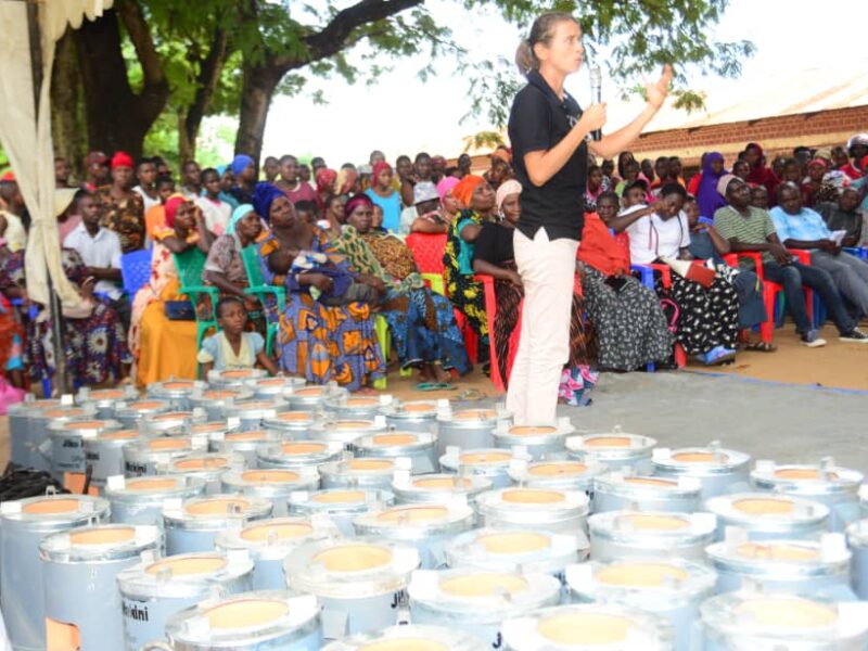 Clean Cooking to Combat Climate Change project in Tanzania 2