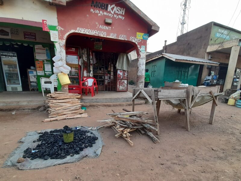 sale of charcoal and wood for cooking Clean Cooking to Combat Climate Change project in Tanzania