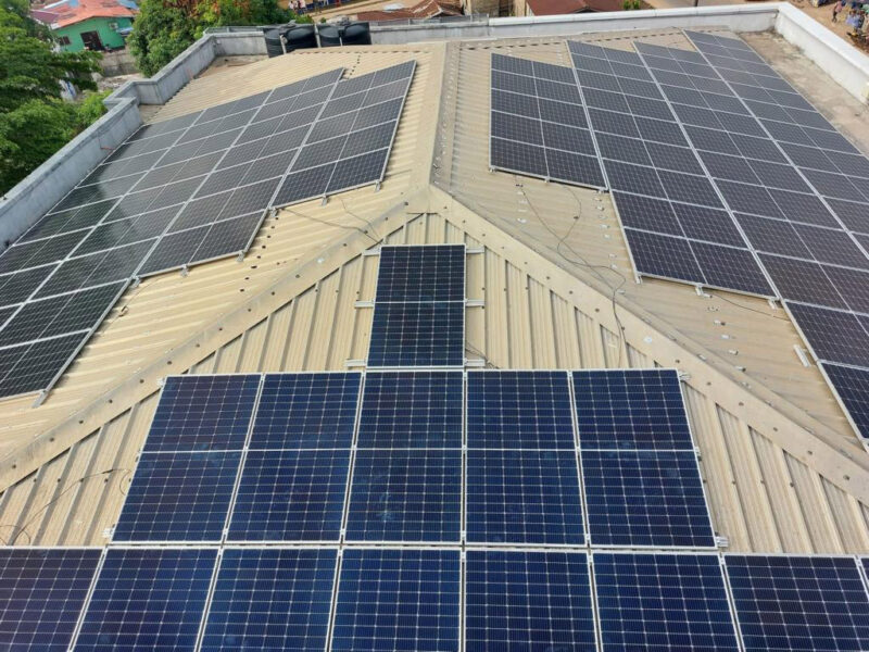 Impianto ibrido solare per ospedale
