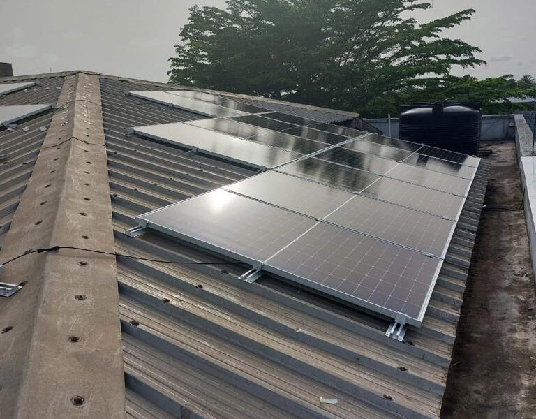 Solar hybrid plant for hospital in Liberia
