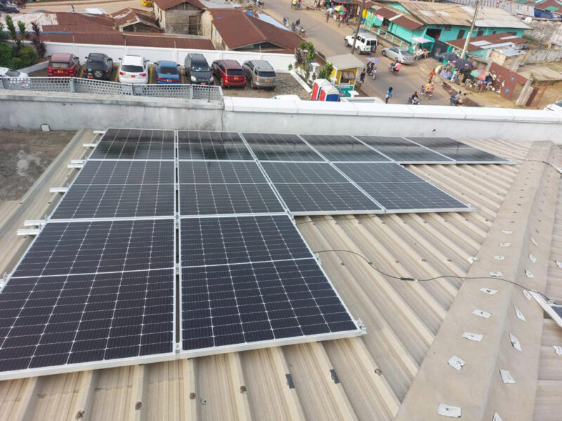 Installazione fotovoltaica ospedaliera