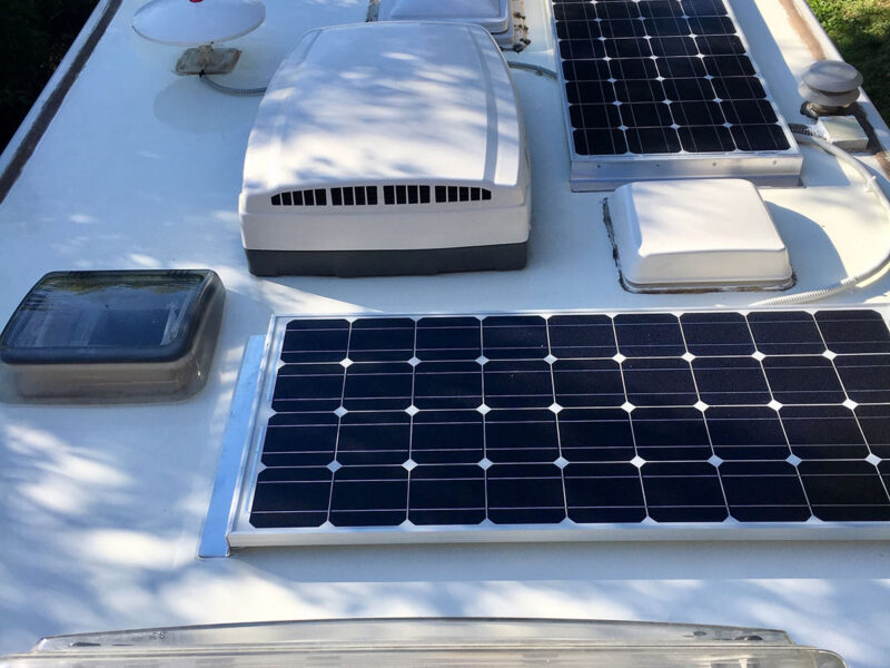 Solar panels for campers